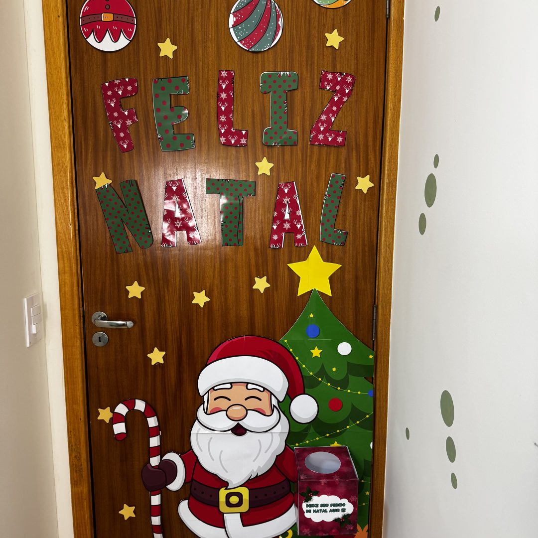 Painel de Porta do Natal