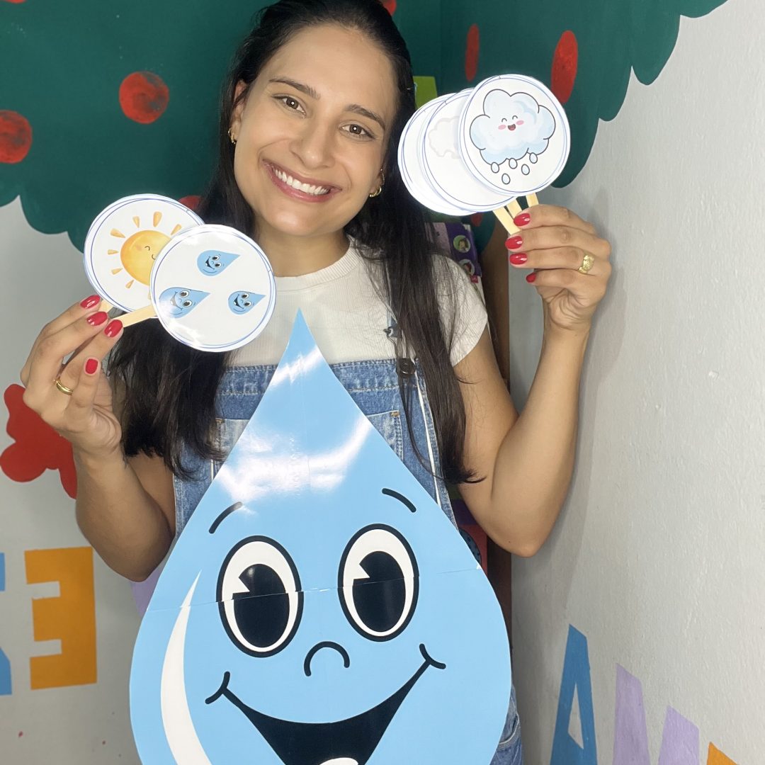 Avental Gotinha de Água