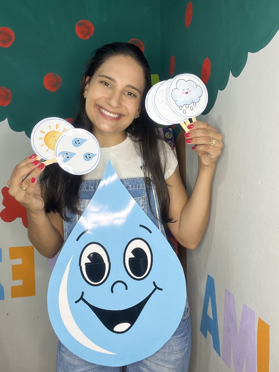 Avental Gotinha de Água