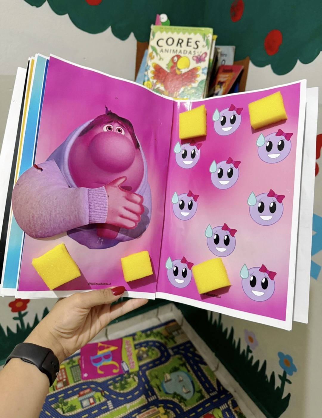 Livro sensorial das emoções - Imagem 8