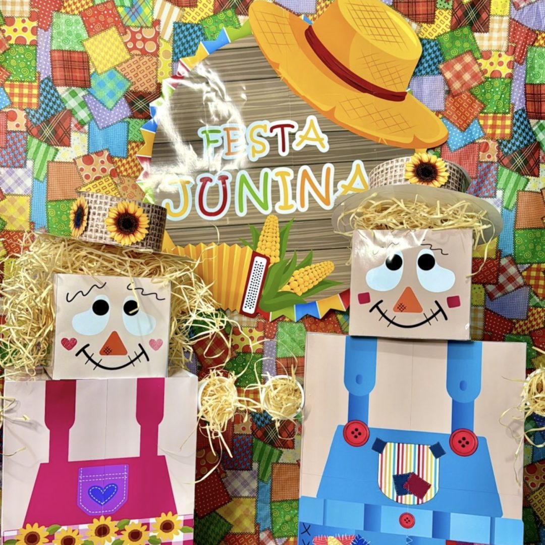Espantalho 3D junino