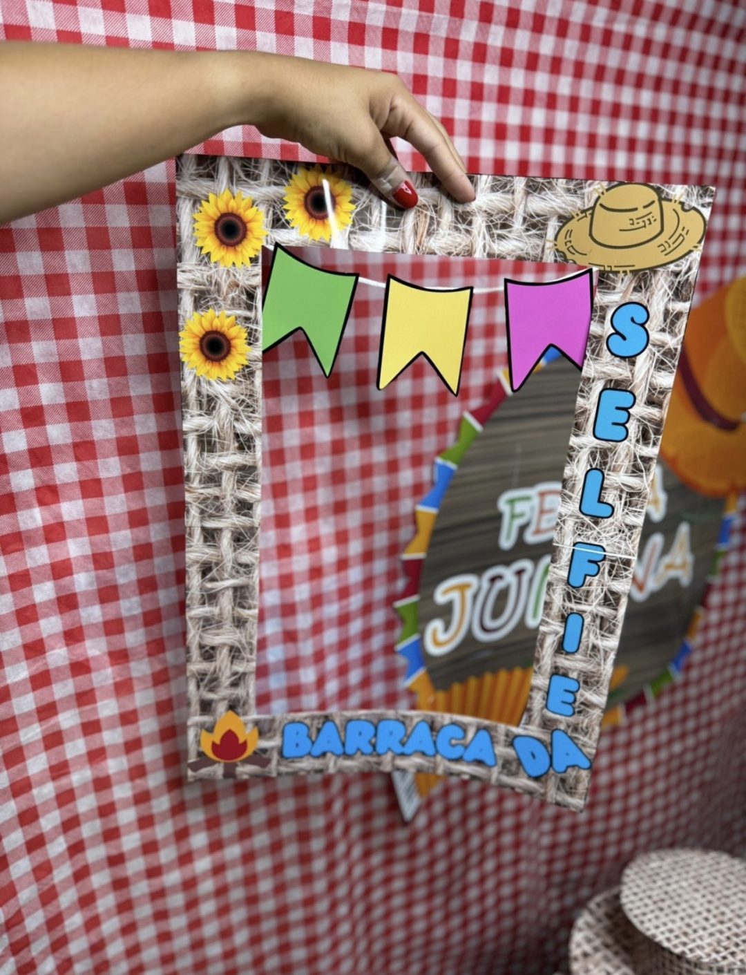 Espantalho 3D junino - Imagem 2