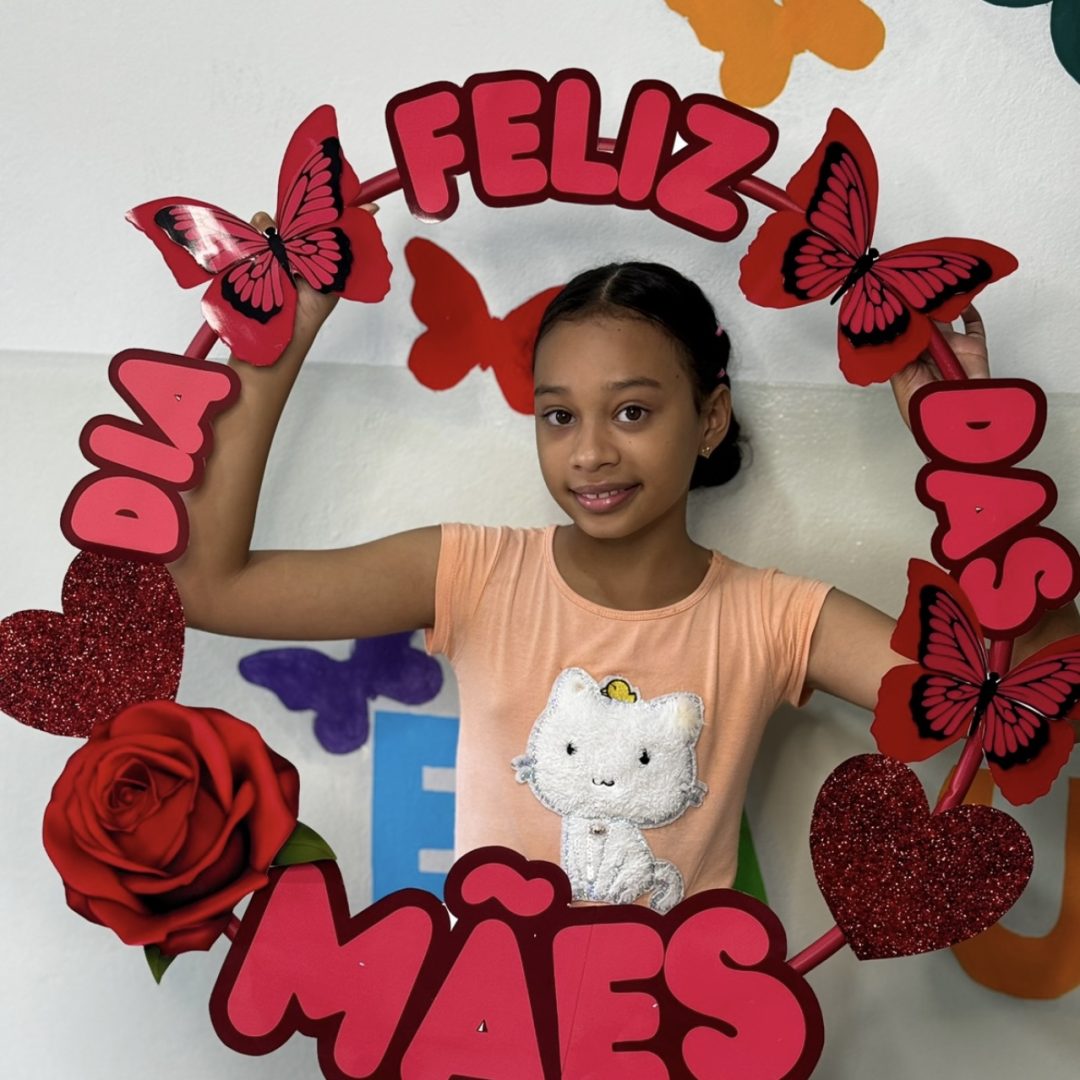 Bambolê para selfie dia das mães
