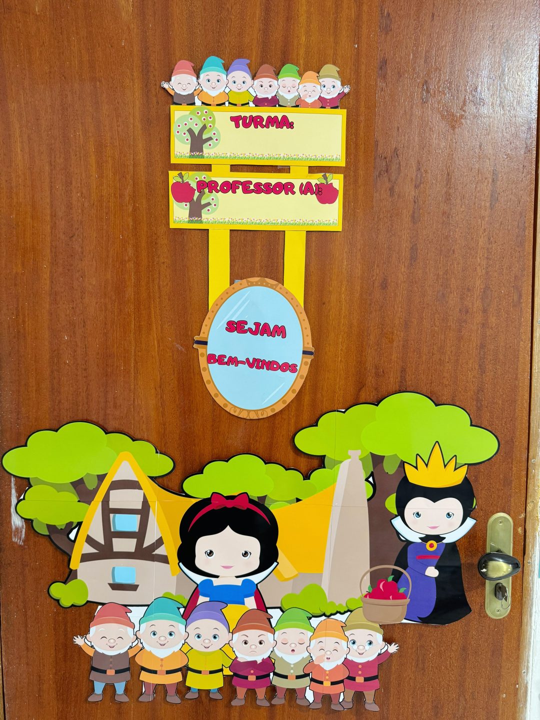 Kit decoração de sala Branca de Neve - Imagem 6