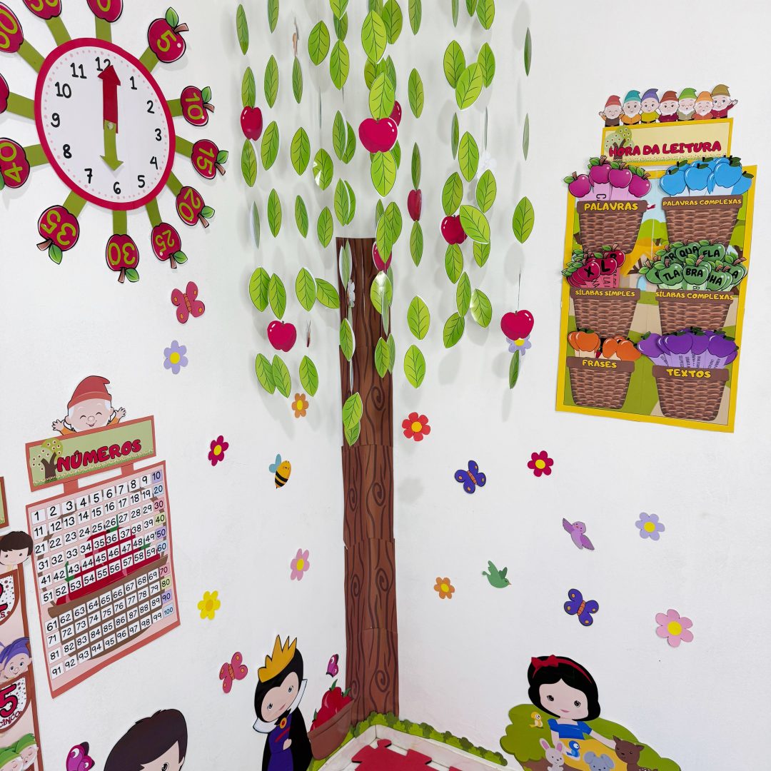 Kit decoração de sala Branca de Neve