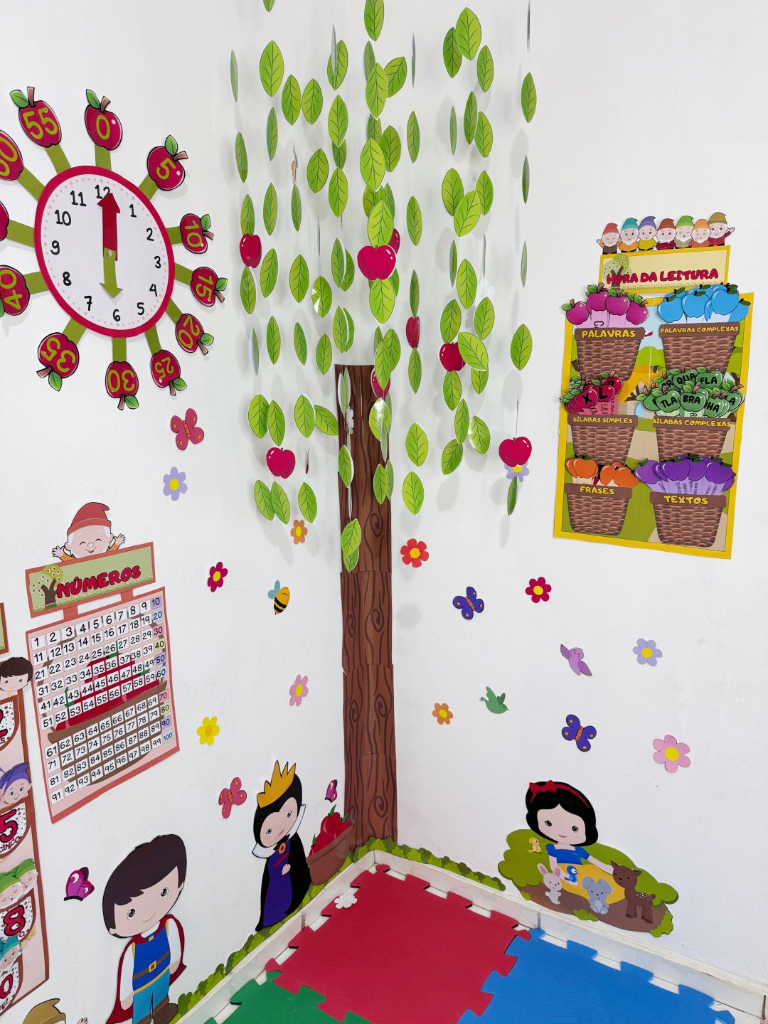Kit decoração de sala Branca de Neve