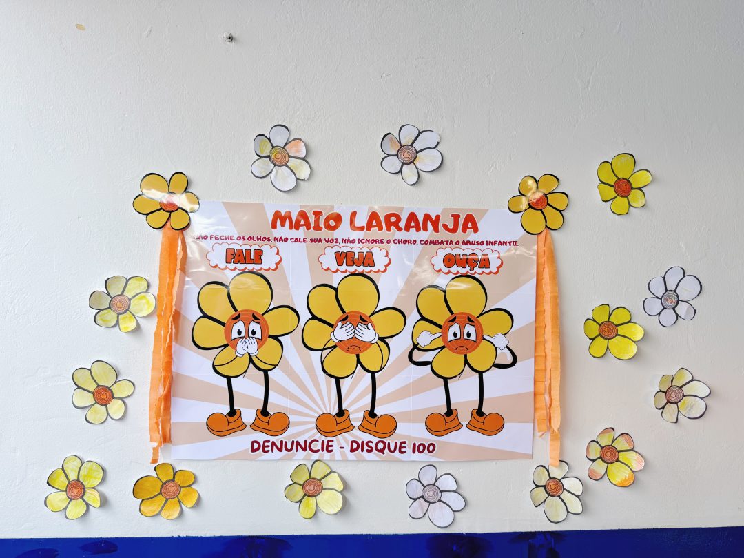 Painel interativo maio laranja - Imagem 3