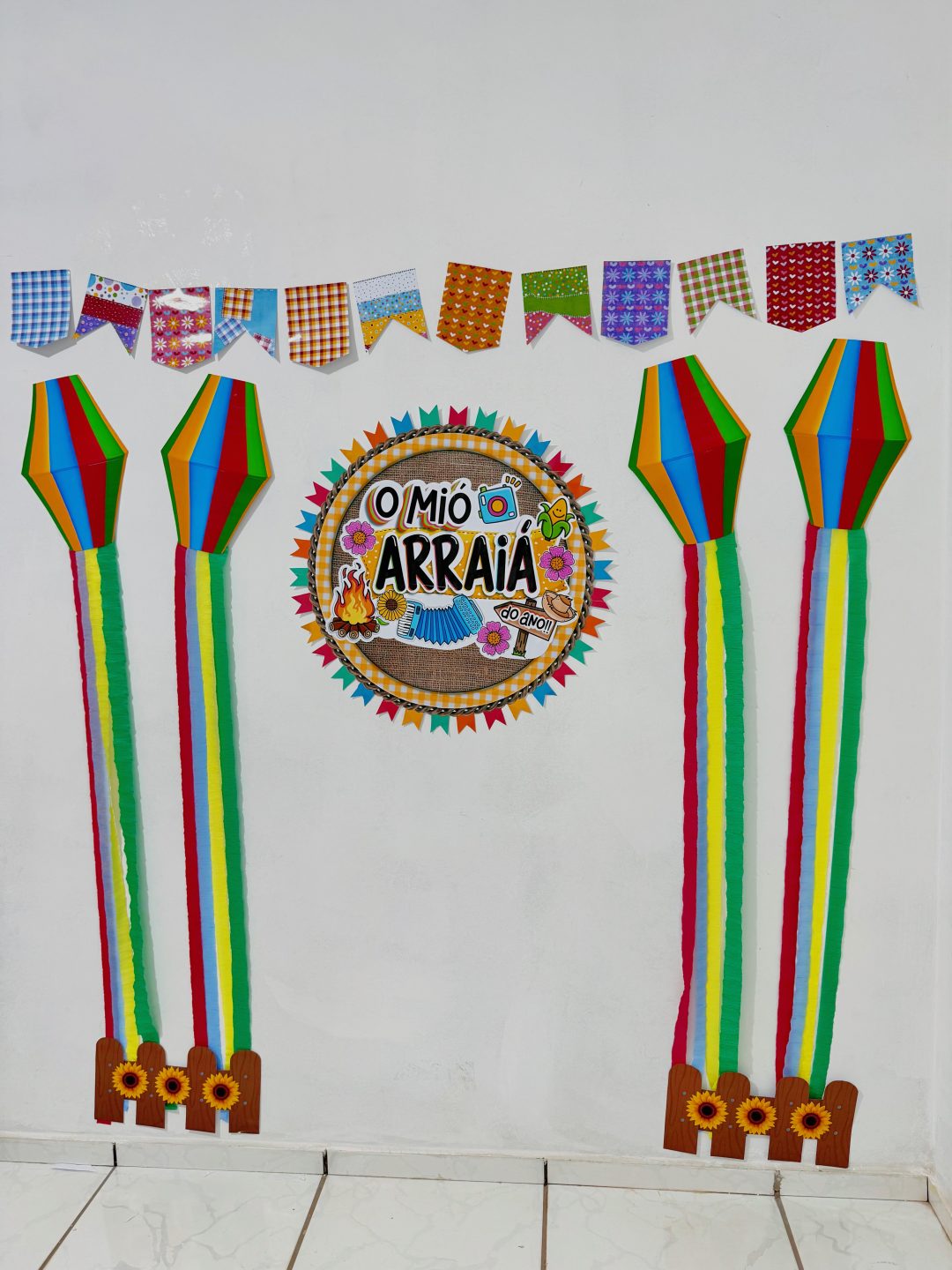Painel Arraiá