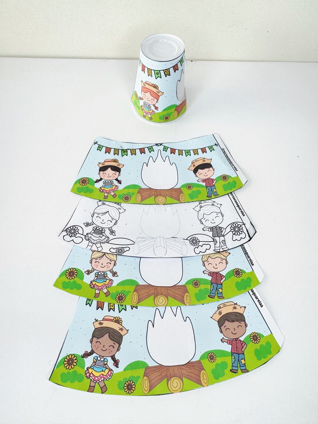 Copo de sopro fogueira - Imagem 6