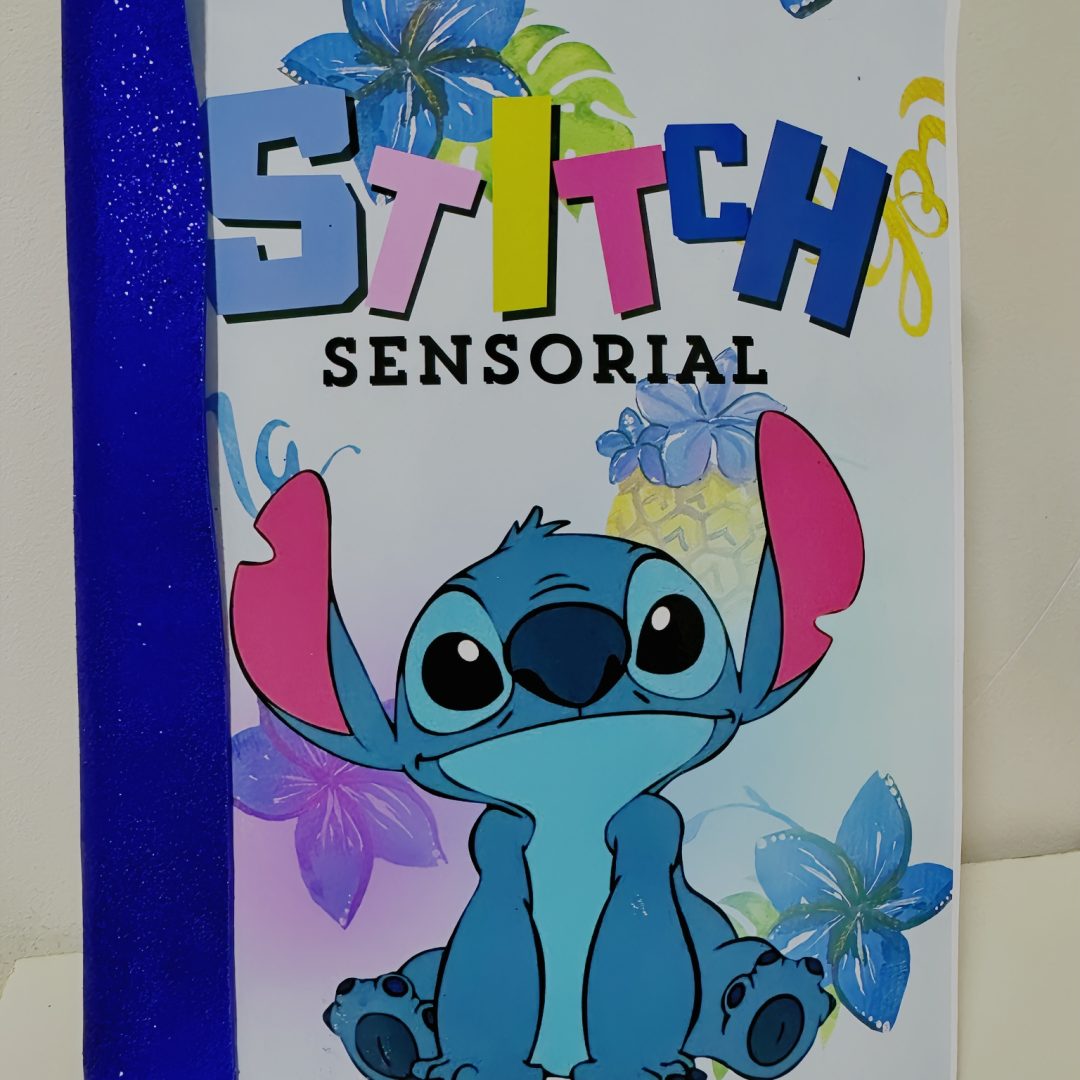 Livro Sensorial Stitch