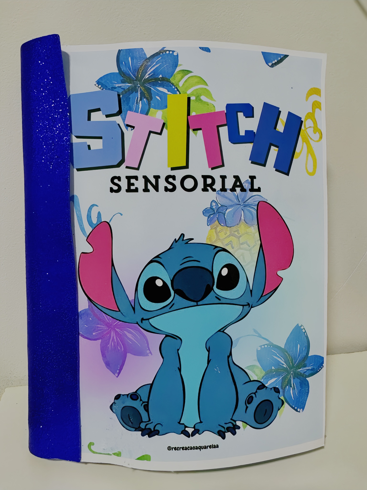 Livro Sensorial Stitch