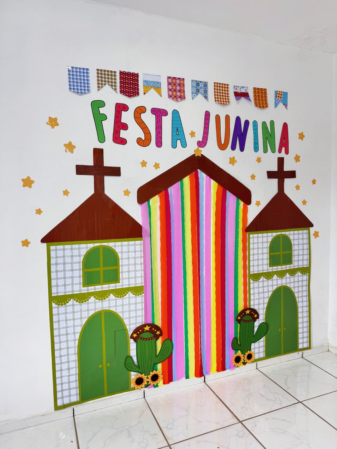 Painel Junino Igreja - Imagem 5