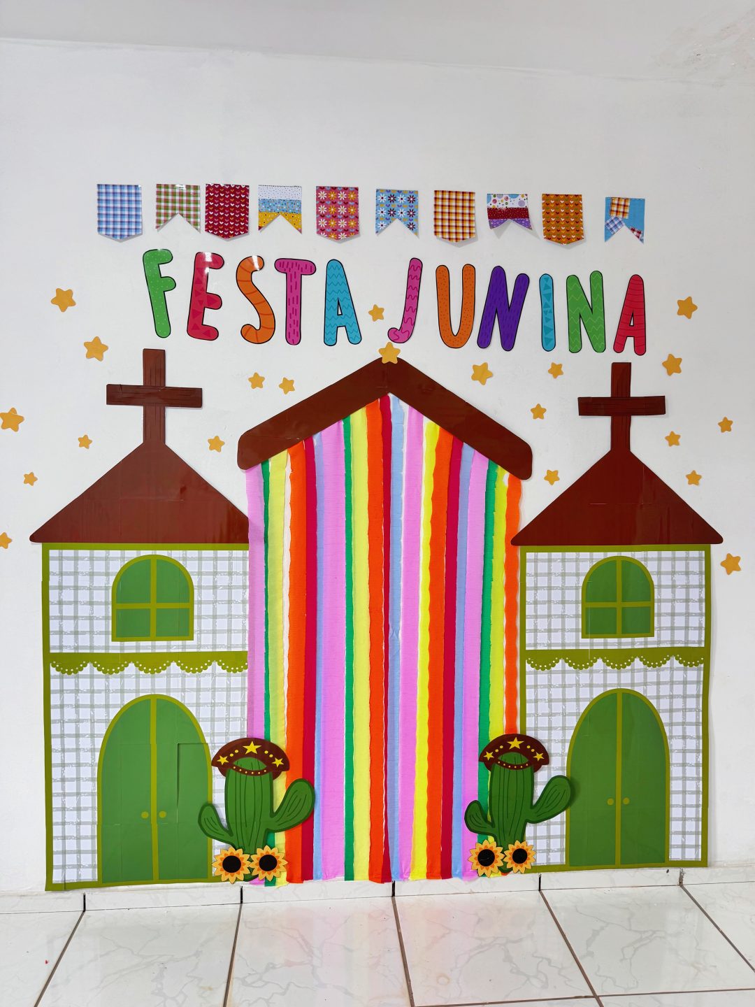 Painel Junino Igreja - Imagem 4