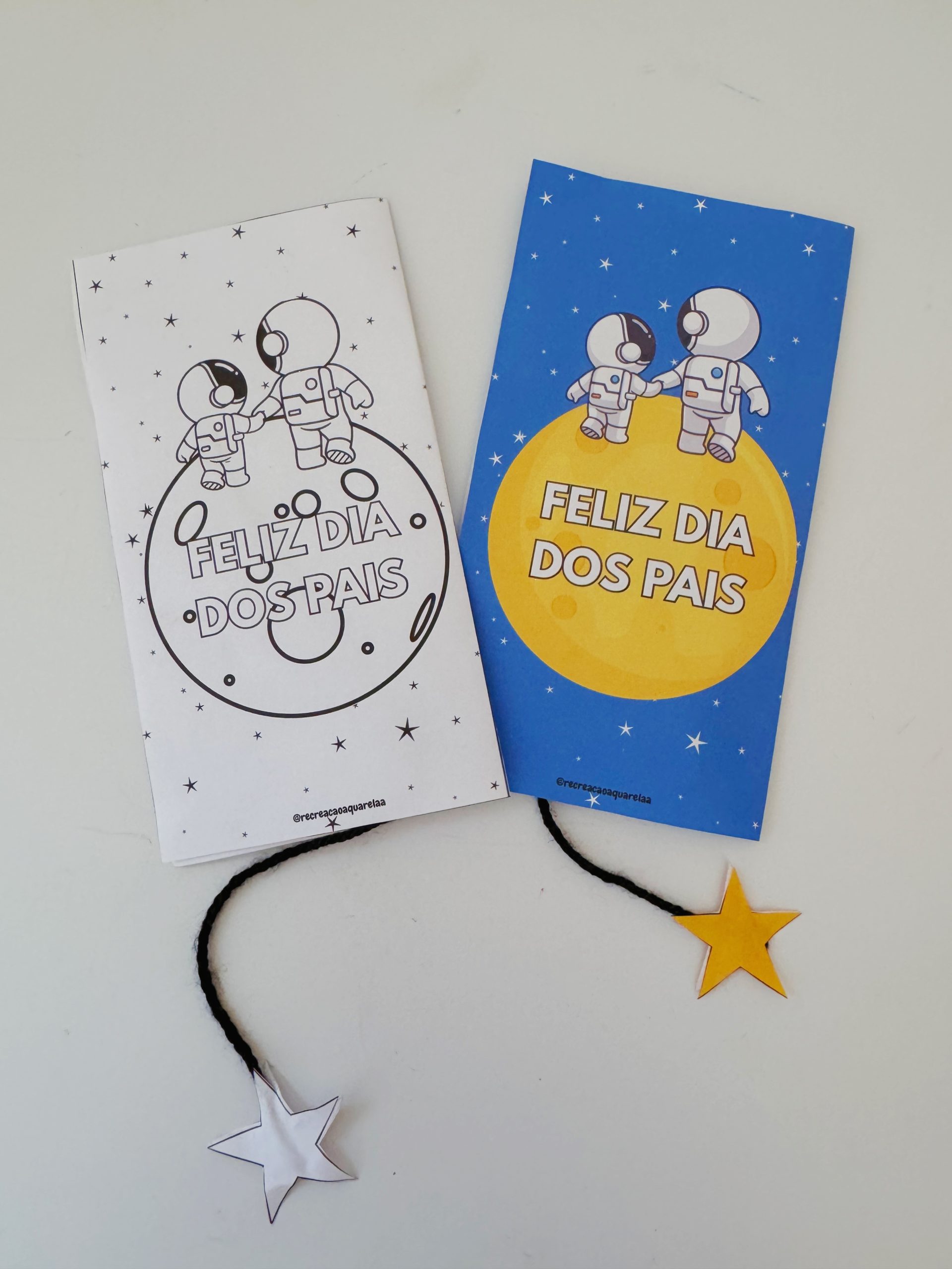 CARTÃO DIA DOS PAIS ASTRONAUTA - Imagem 3