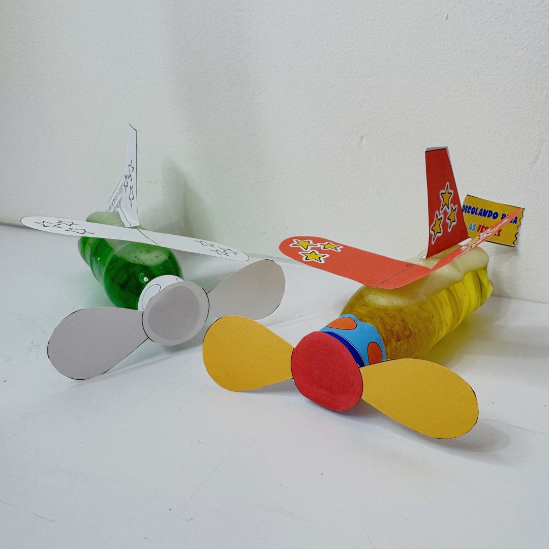 AVIÃO SENSORIAL DE FÉRIAS