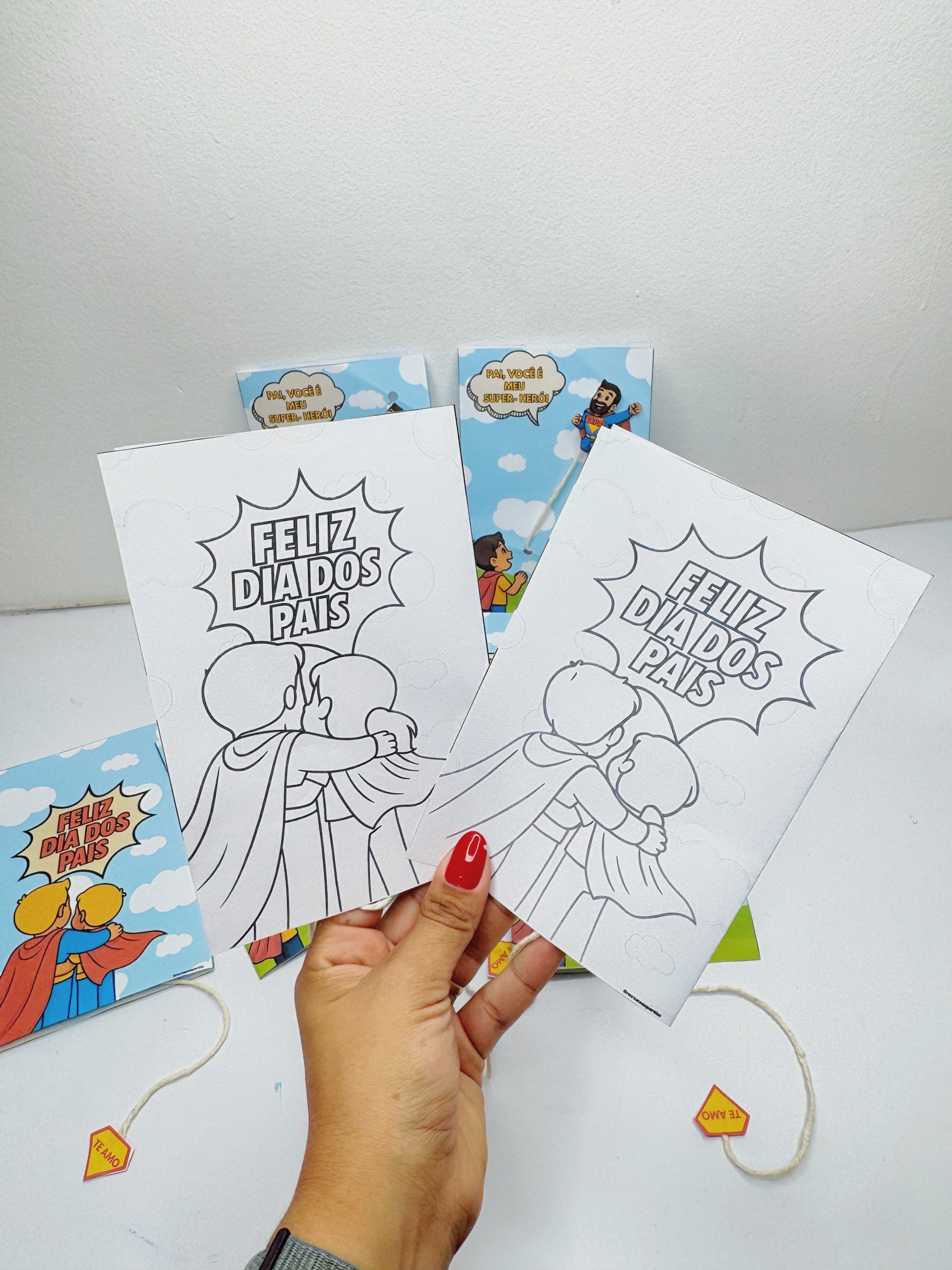 CARTÃO DIA DOS PAIS HERÓI - Imagem 4