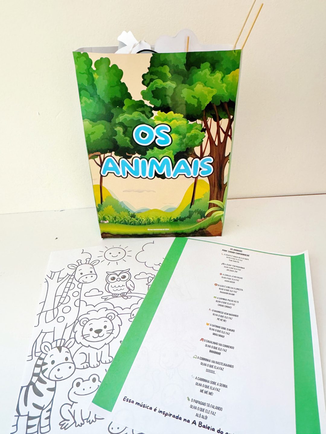 SACOLA DOS ANIMAIS - Imagem 2