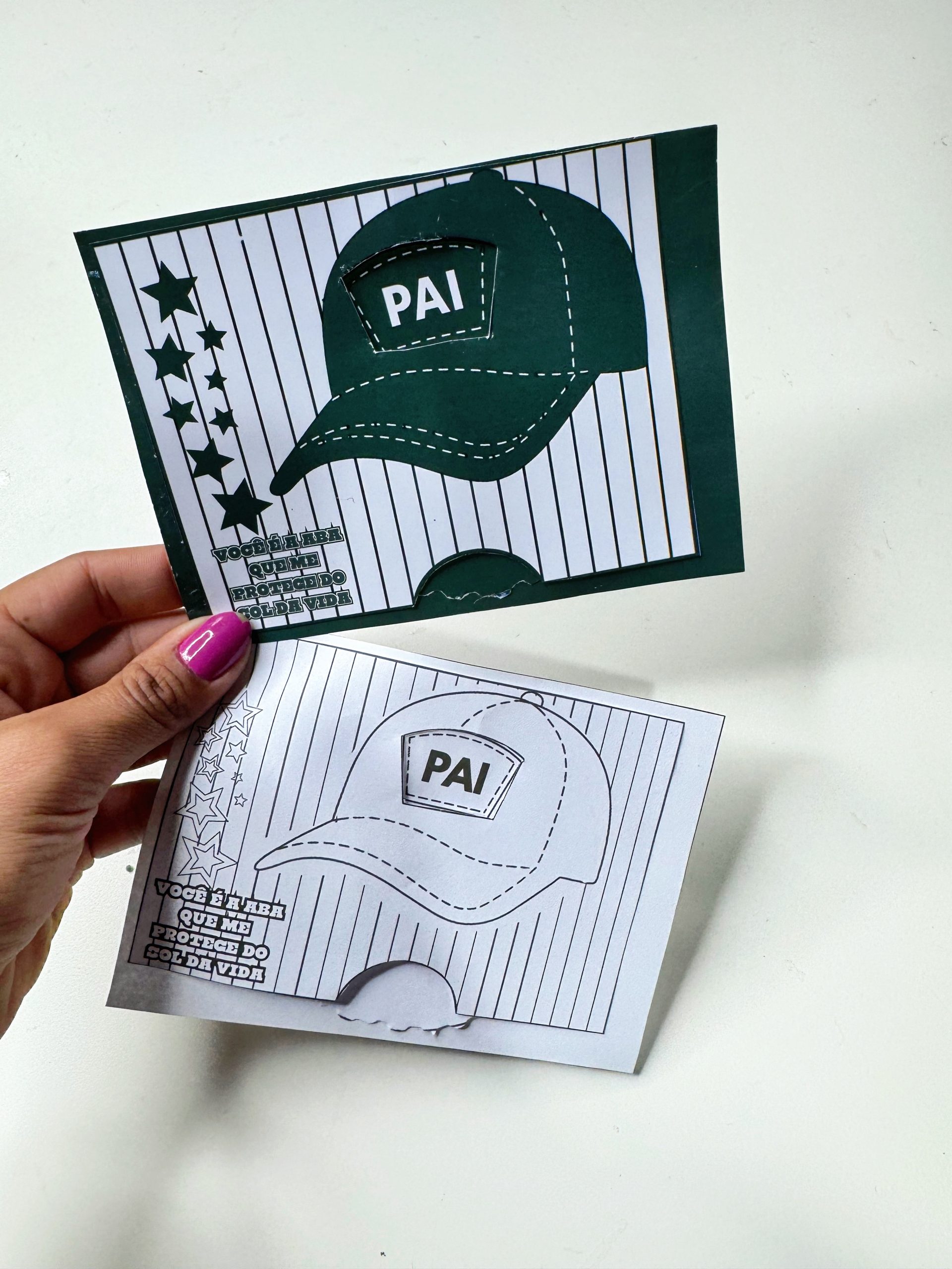 CARTÃO INTERATIVO BONÉ