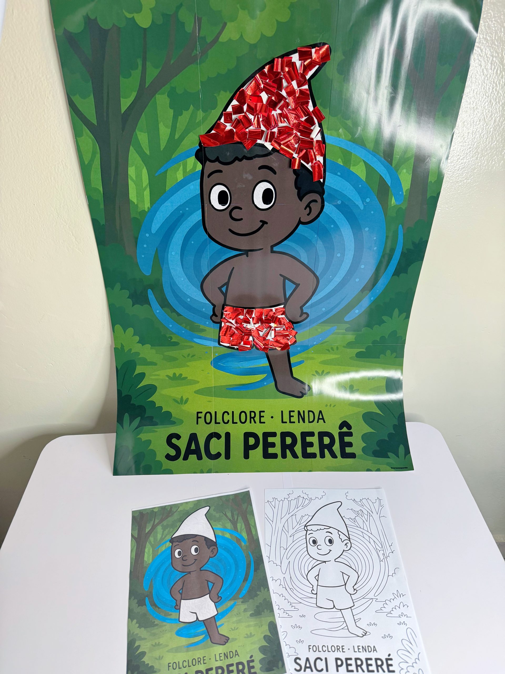 Cartaz Saci Interativo