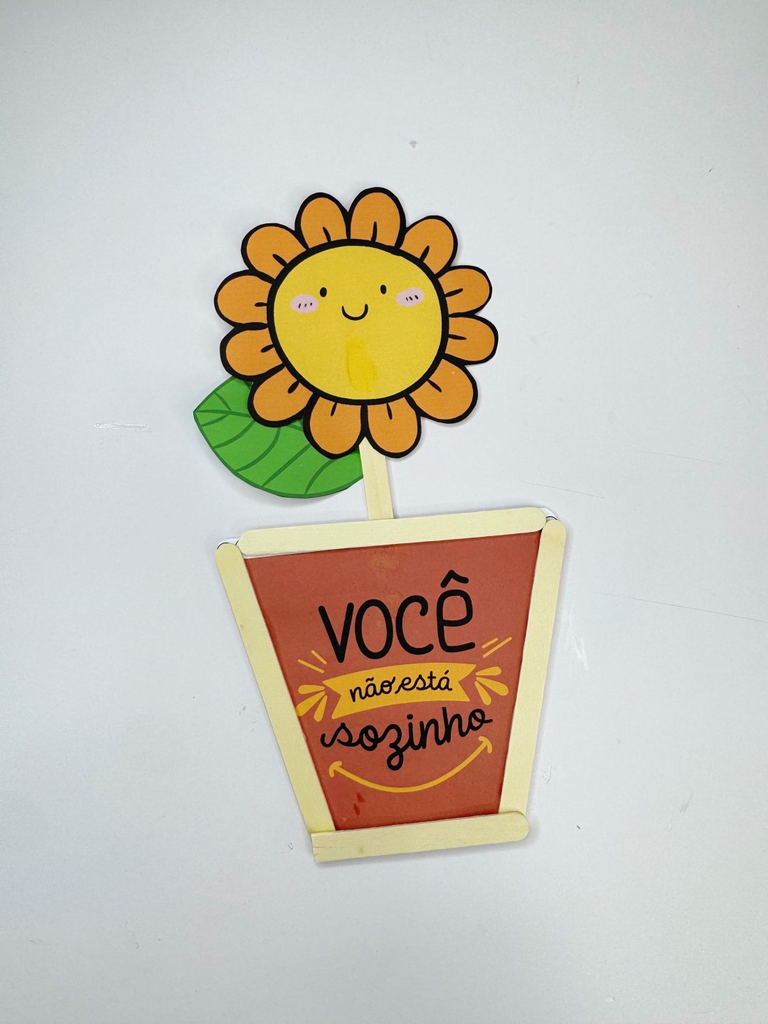 Flor interativa setembro amarelo - Imagem 2