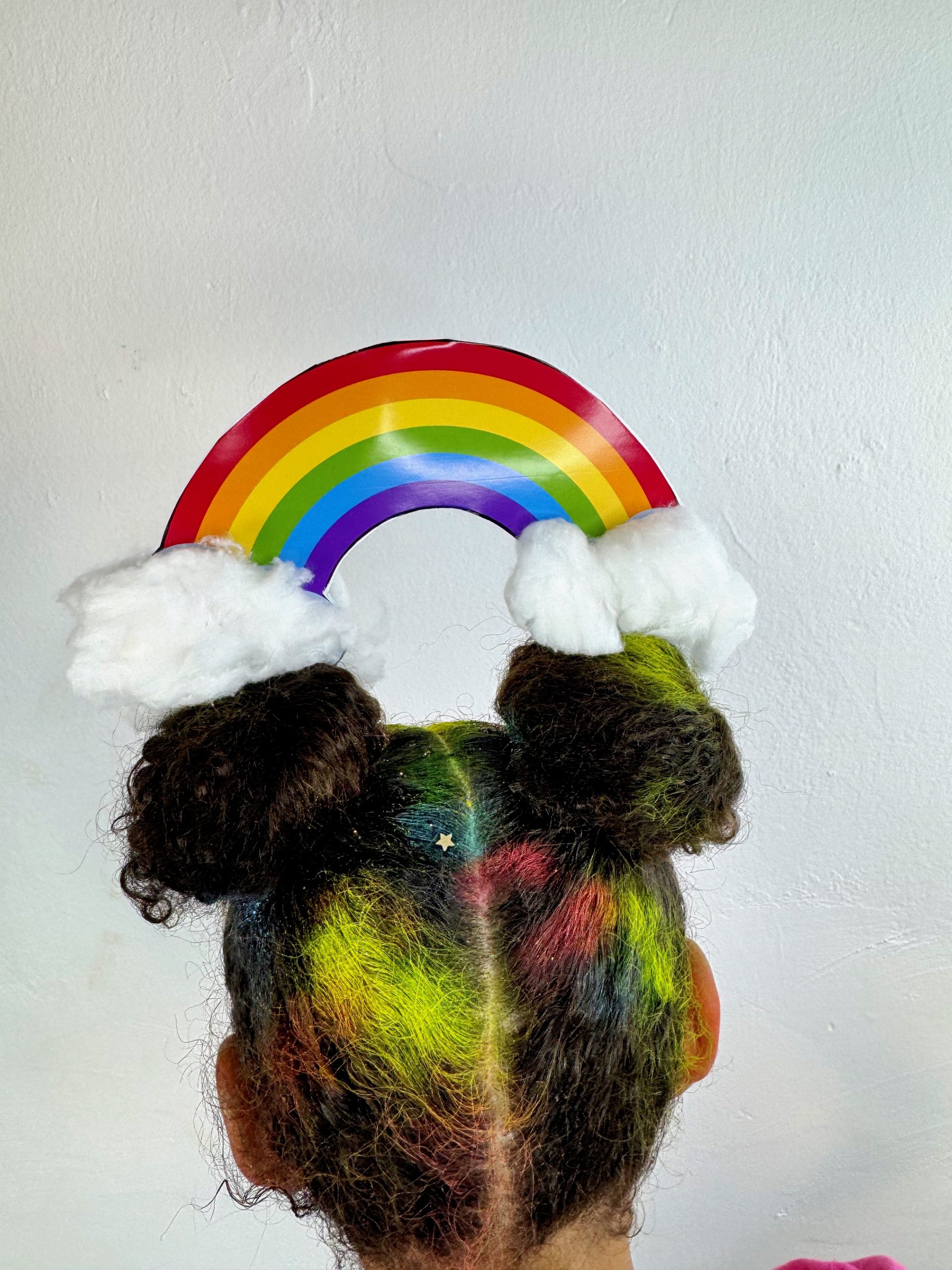 Cabelo Maluco Arco-íris - Imagem 3