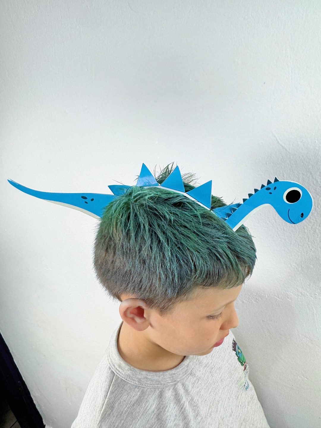 Cabelo Maluco Dinossauro – Recreação Aquarela