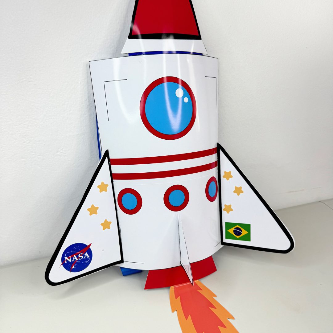 Mochila e cabelo maluco Astronauta