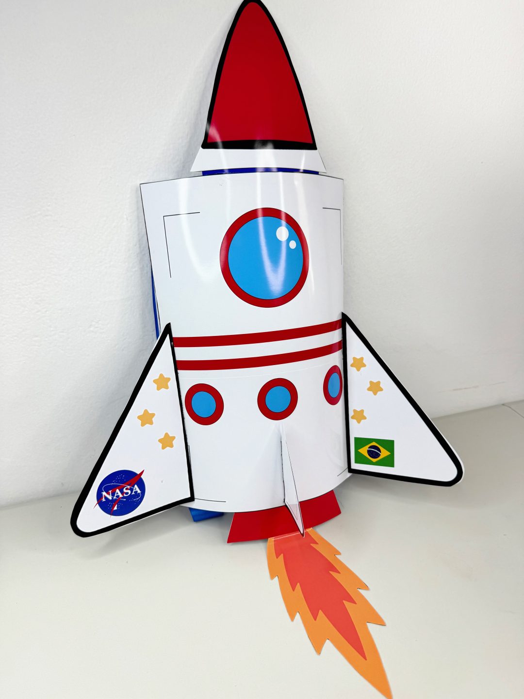 Mochila e cabelo maluco Astronauta
