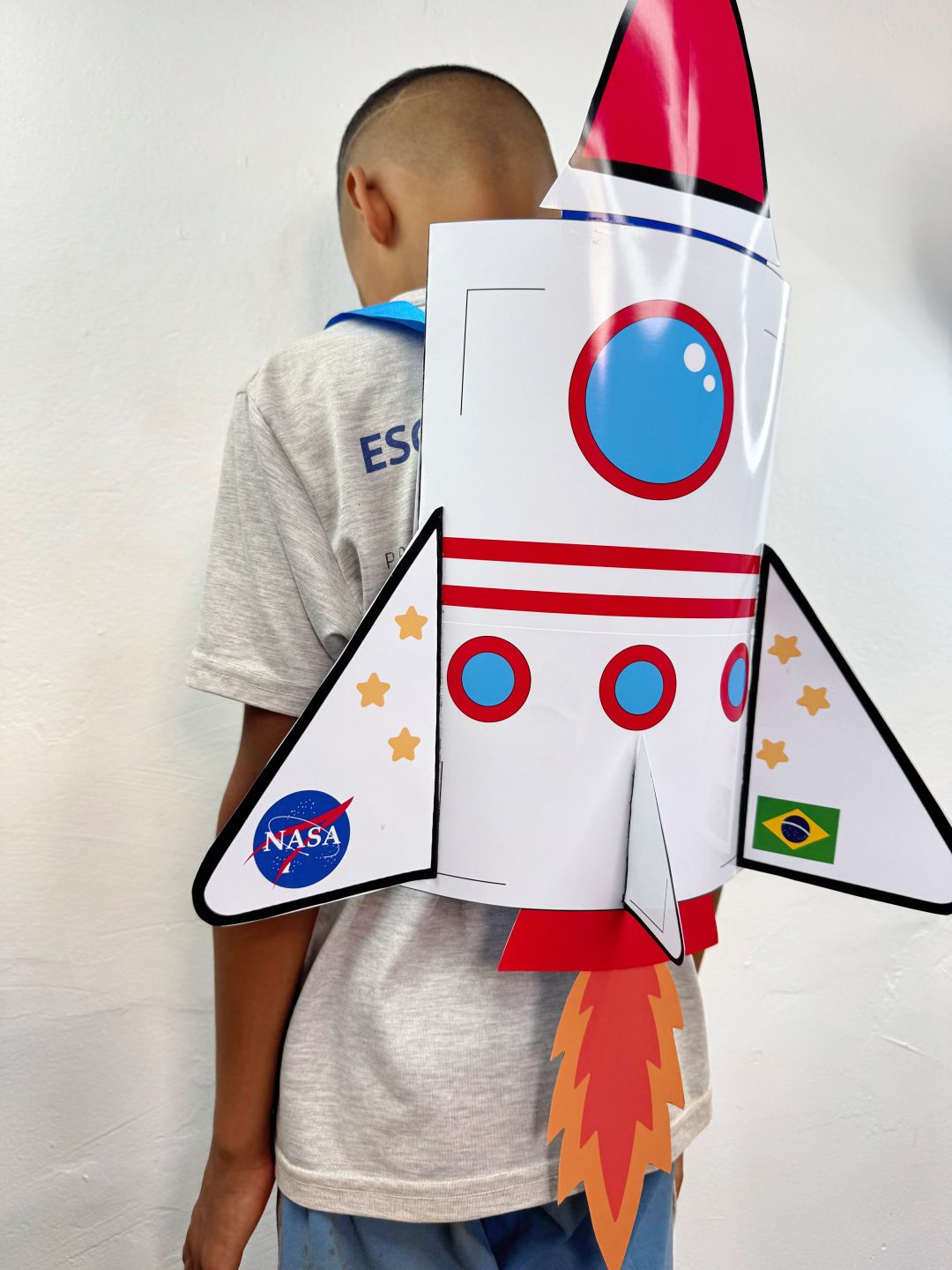 Mochila e cabelo maluco Astronauta - Imagem 4