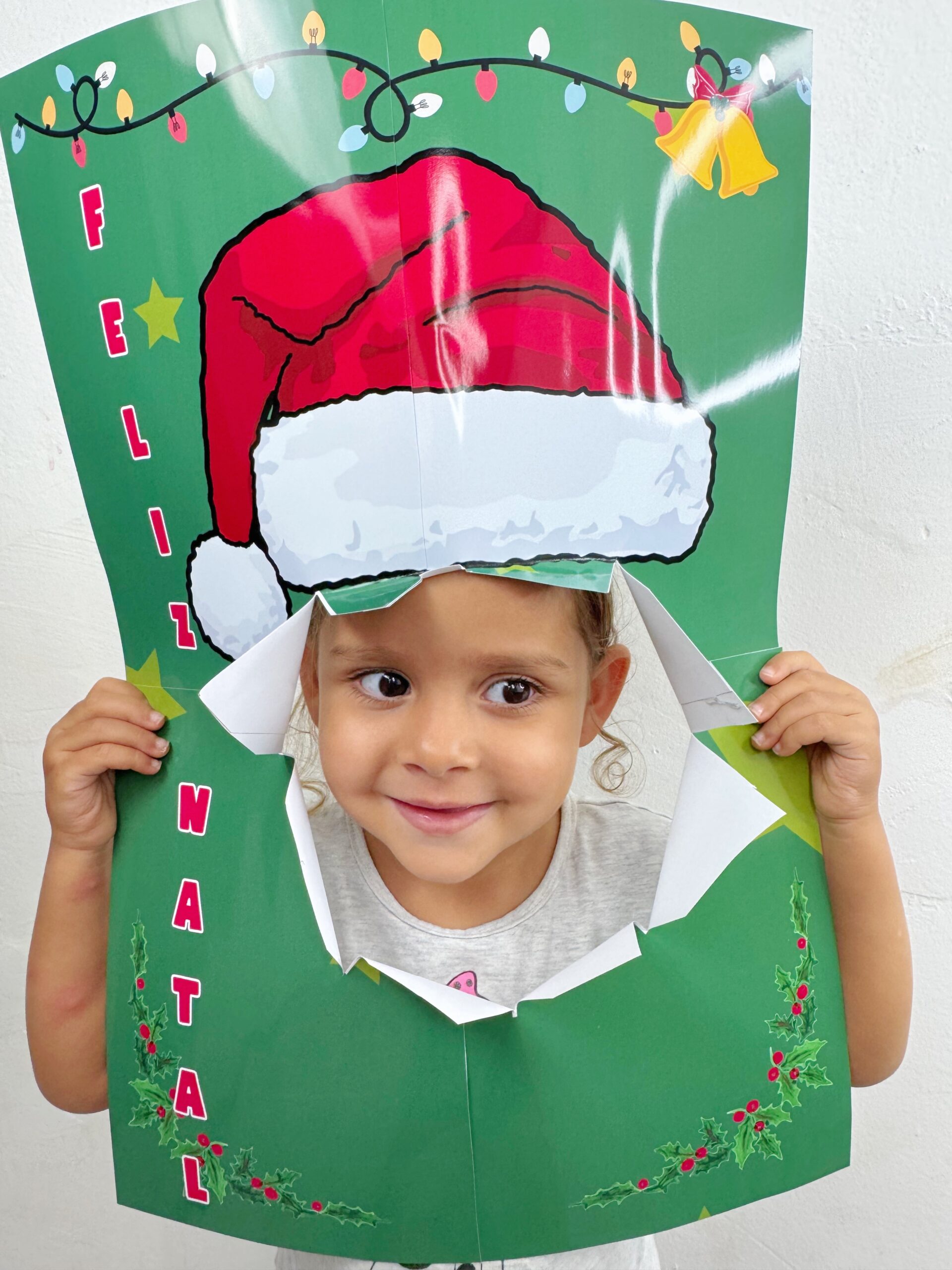 Cartaz de natal para foto