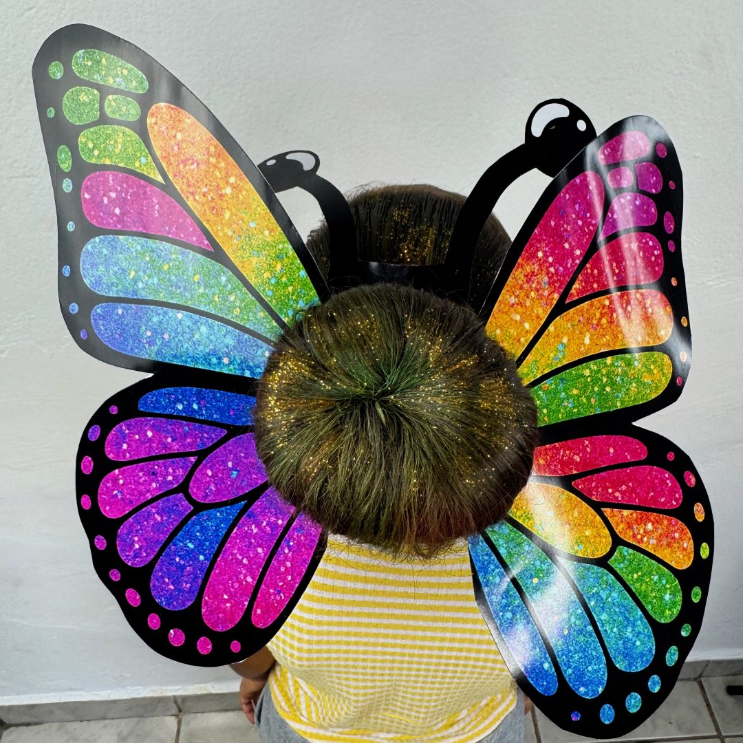 Cabelo maluco borboleta