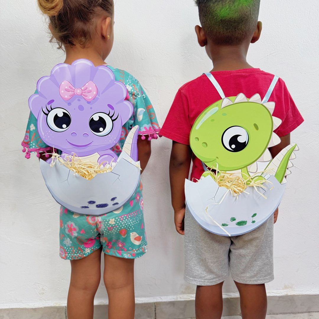 Mochila maluca Dino