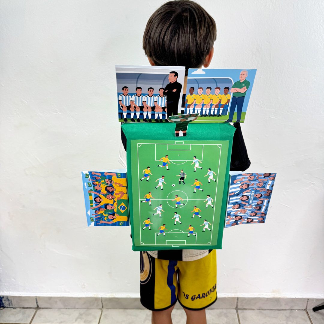 Mochila maluca Futebol