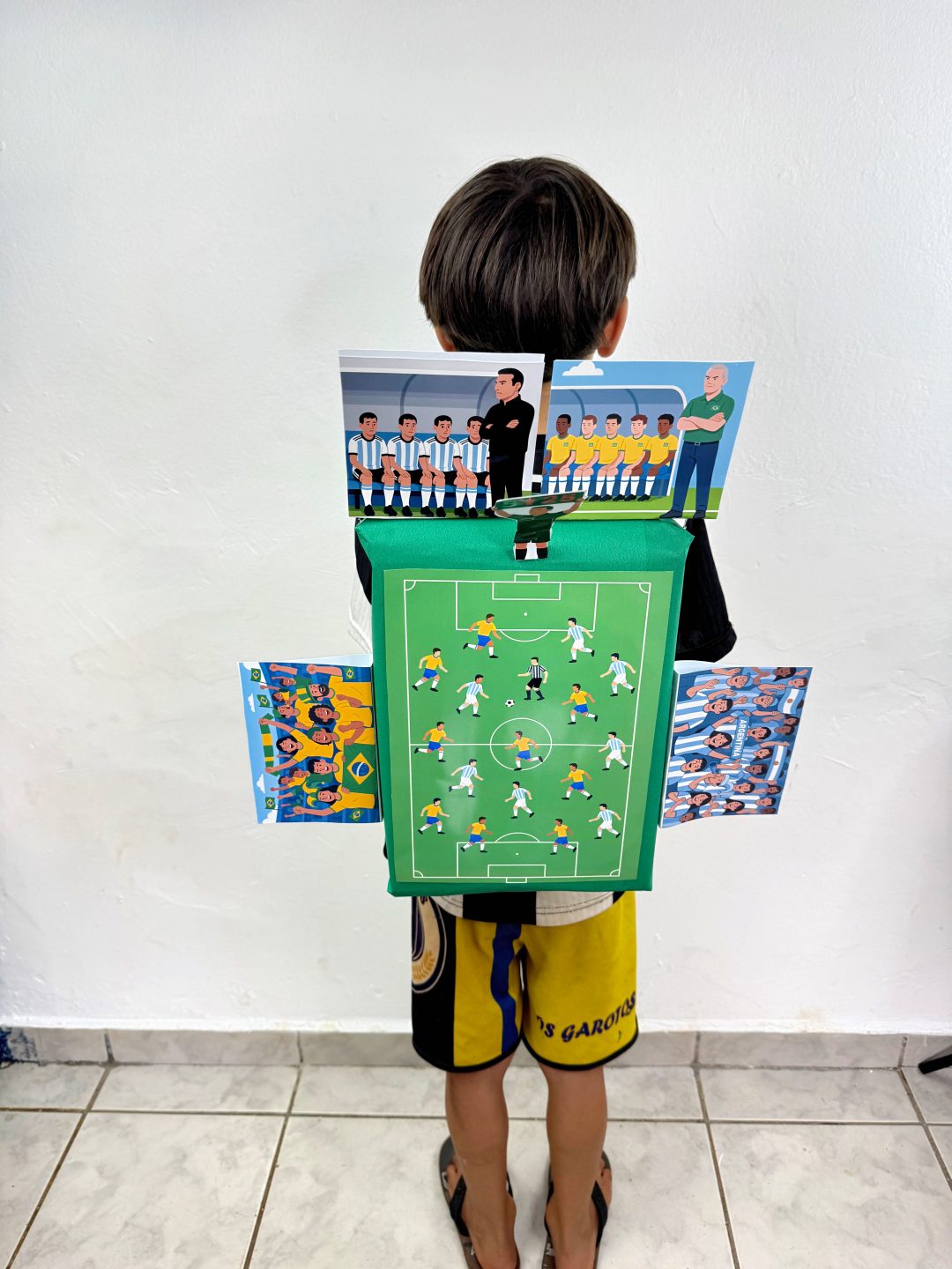 Mochila maluca Futebol