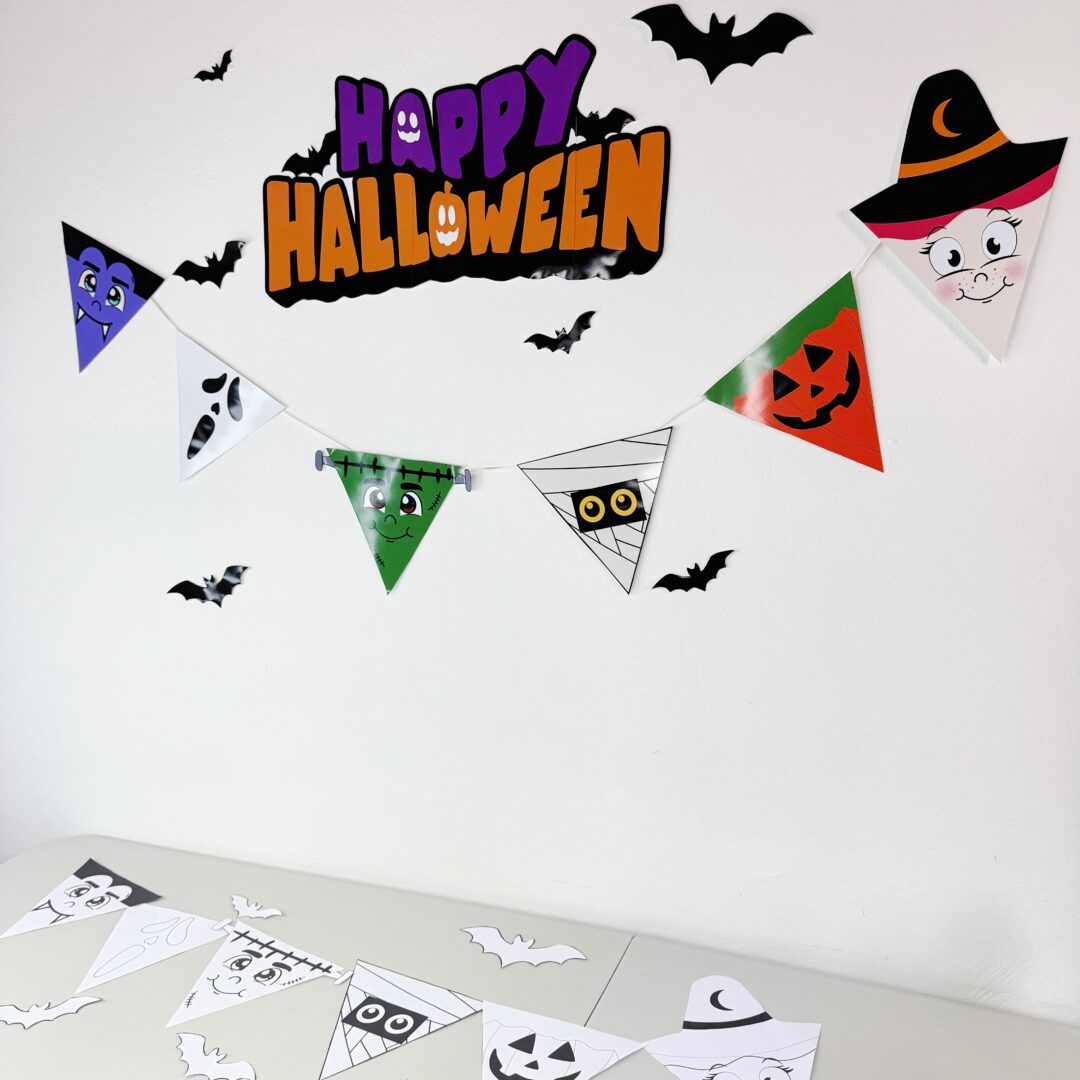 BANDEIRINHAS HALLOWEEN