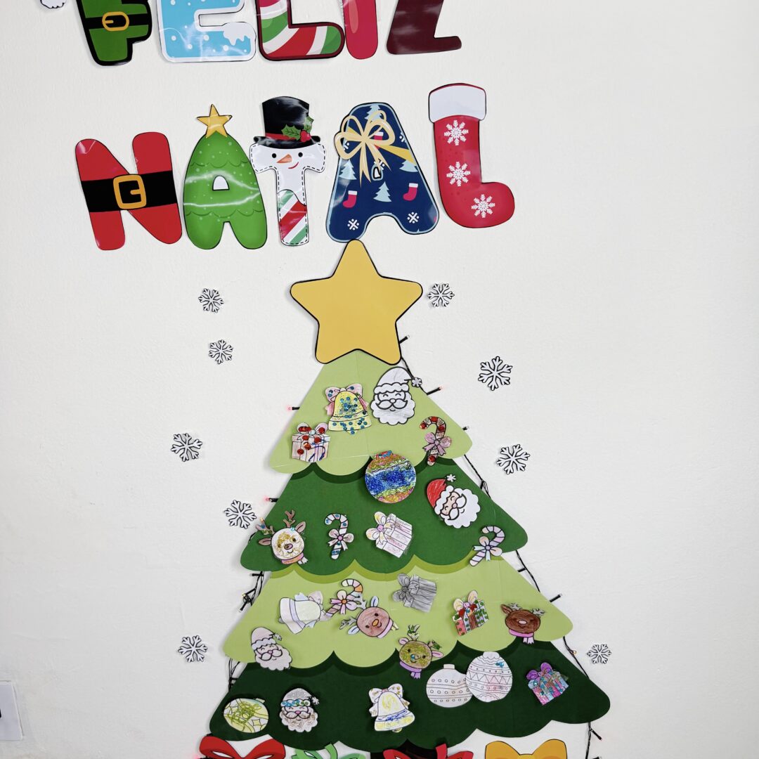 Painel Árvore de Natal Interativo