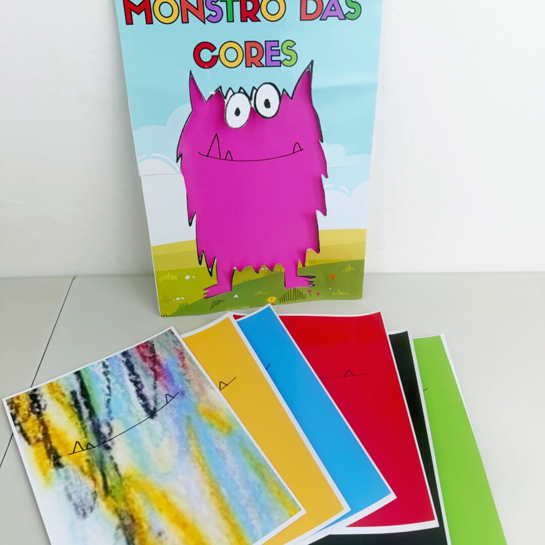 Sacola Monstro das Cores