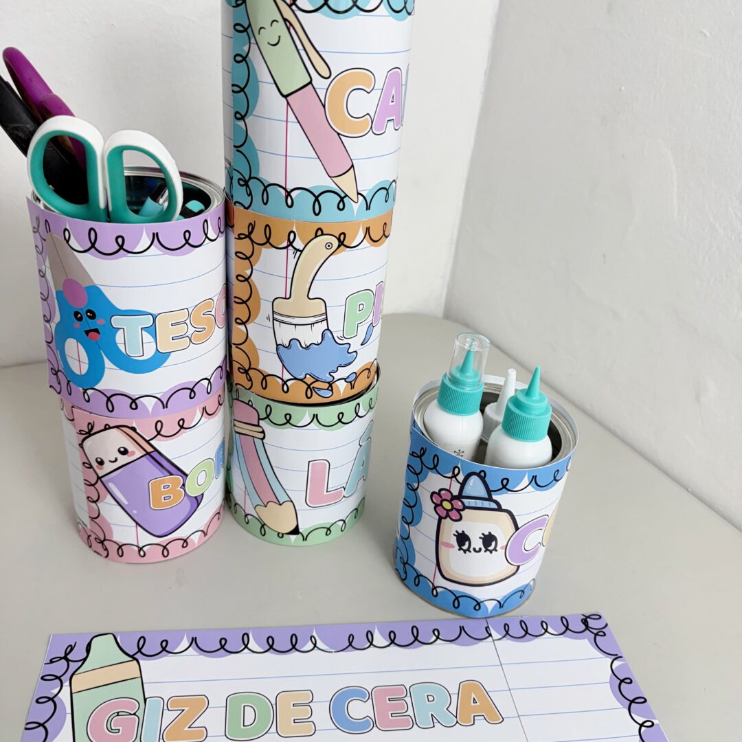 Tags para decorar lata