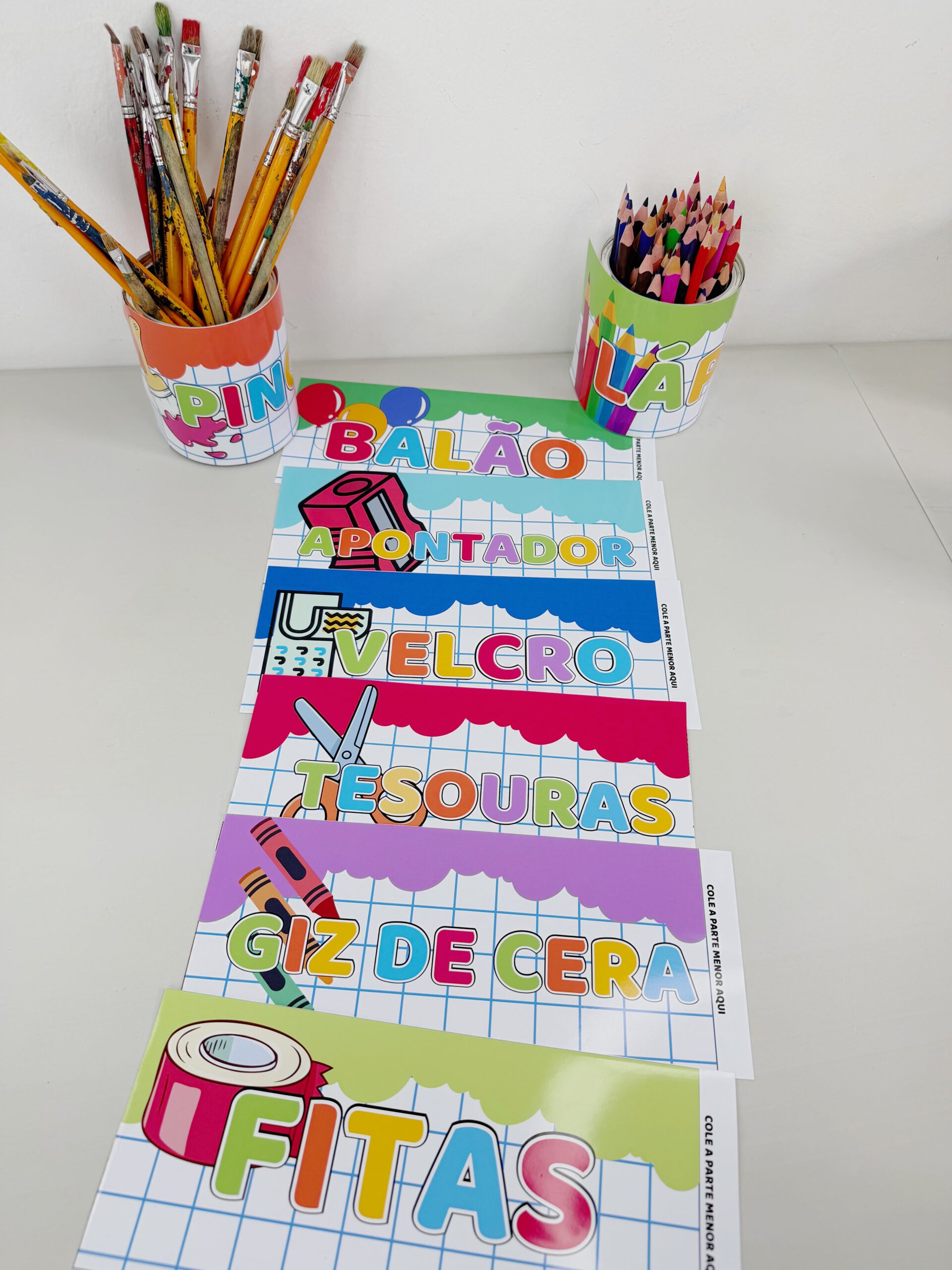 Tags latas cores - Imagem 3