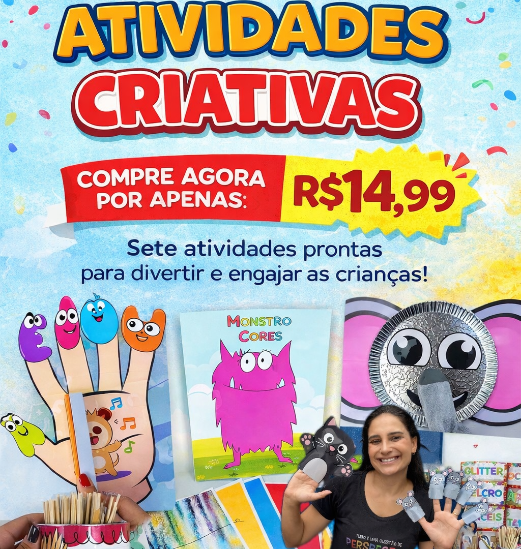 PROMOÇÃO ESPECIAL PARA PROFESSORES- KIT 7 PRODUTOS