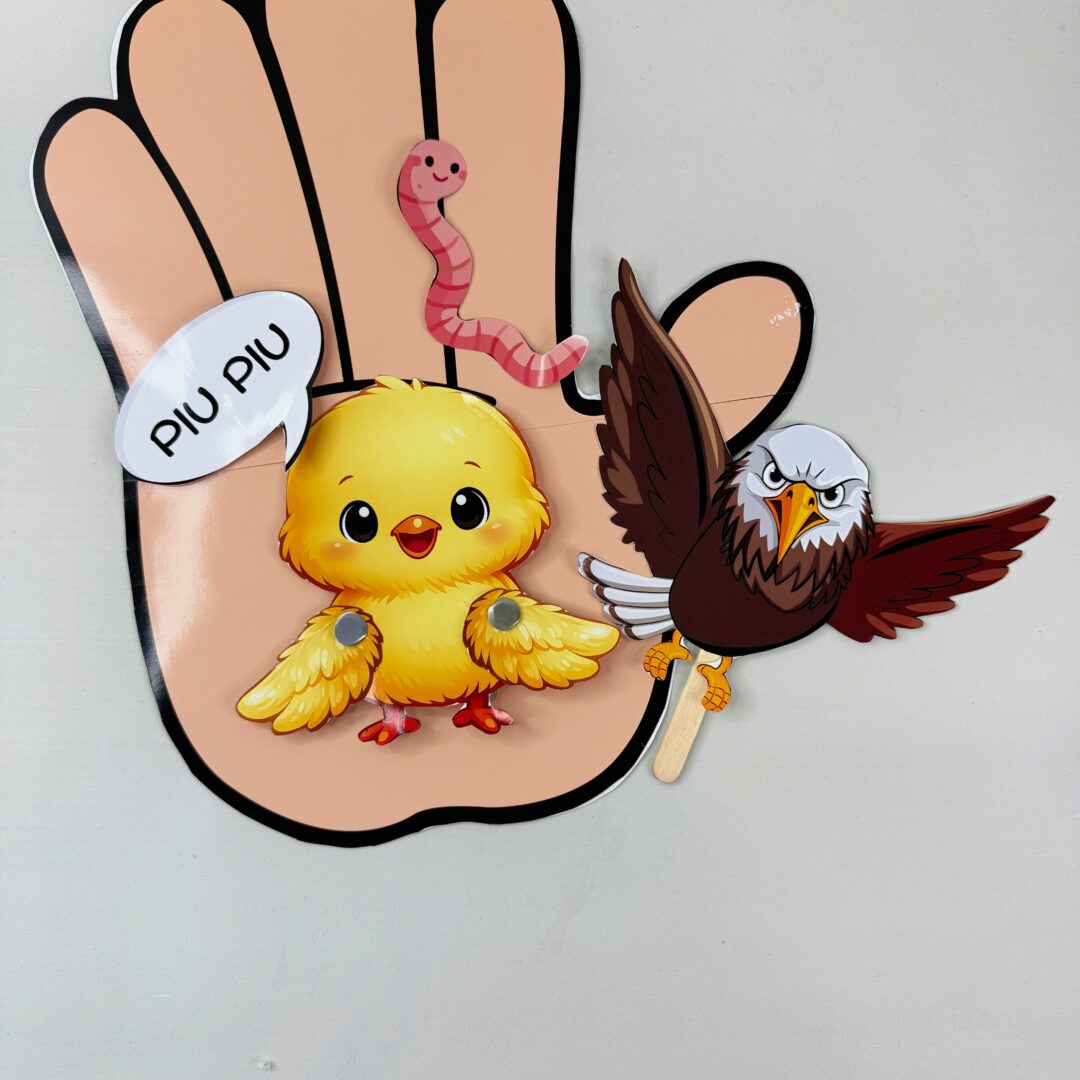 Luva Pintinho Amarelinho