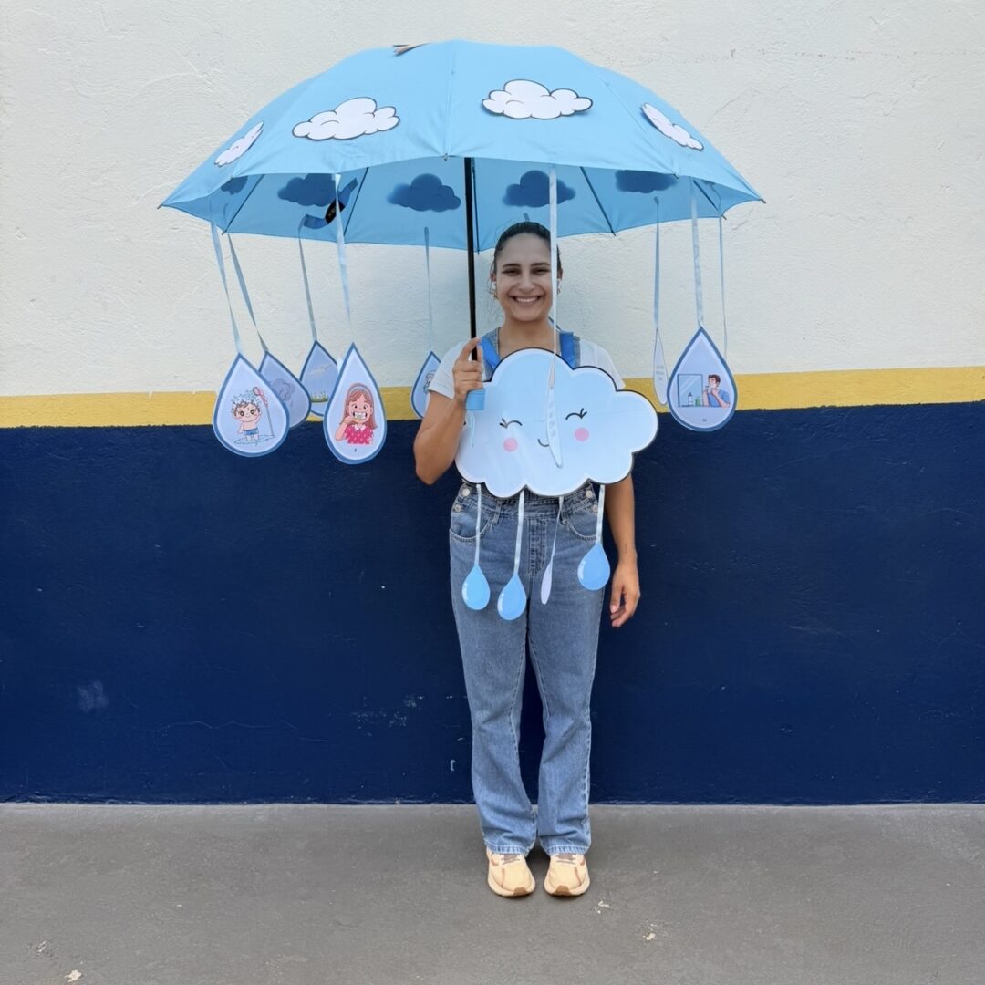 GUARDA CHUVA DIA DA ÁGUA