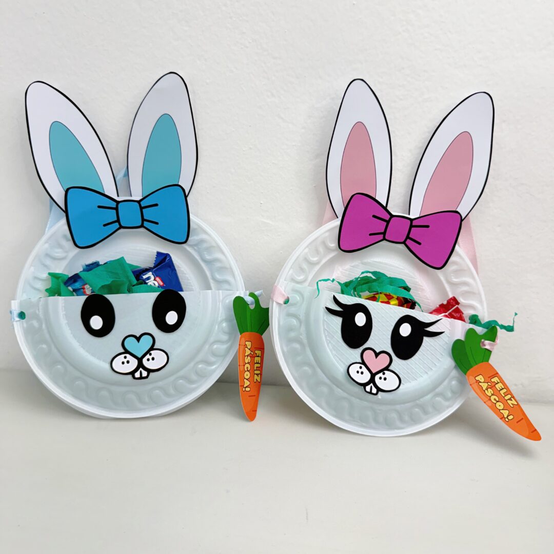 Mini Cestinha Coelho Fofo