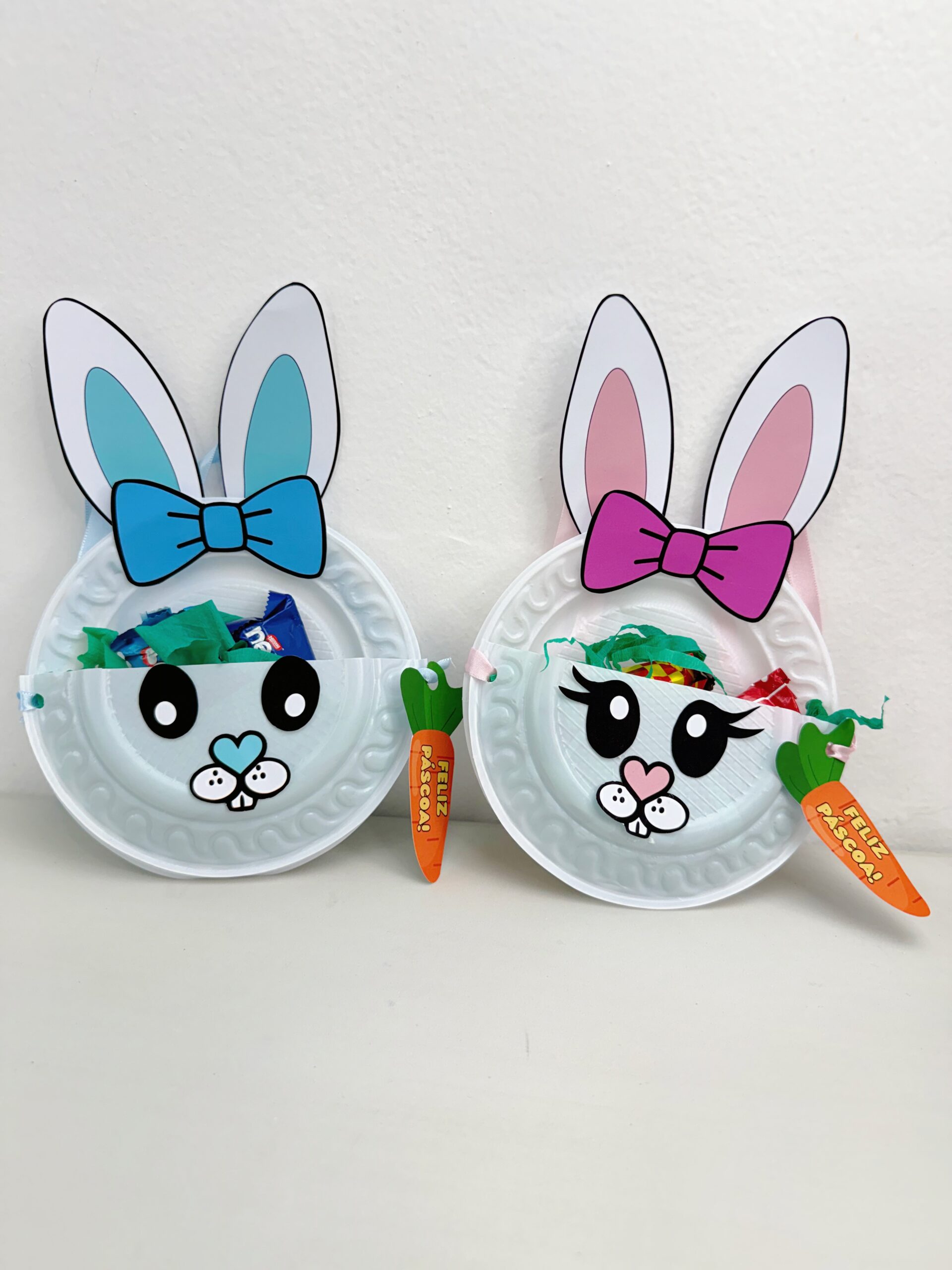 Mini Cestinha Coelho Fofo