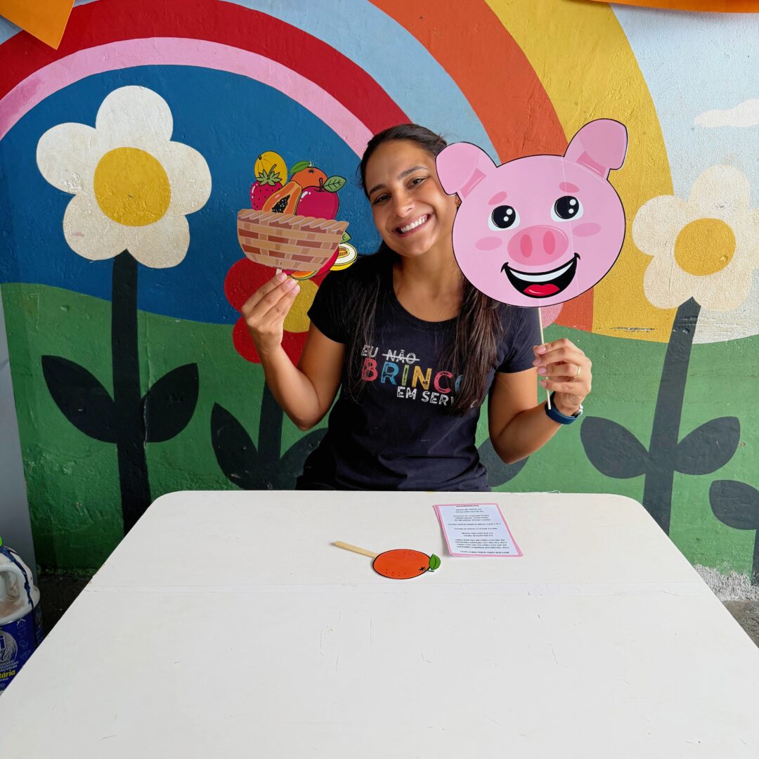 Porquinho que não como frutas