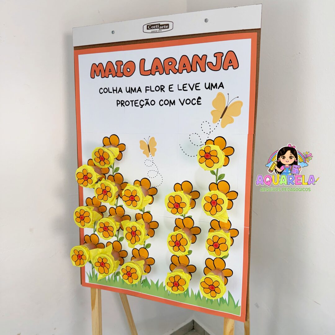 Cartaz Maio Laranja