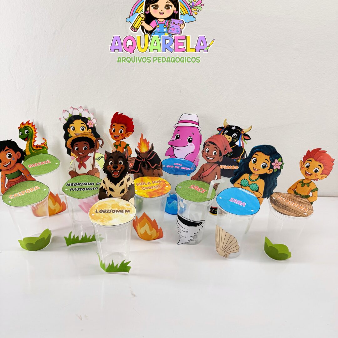 Kit Copo de Sopro Folclore