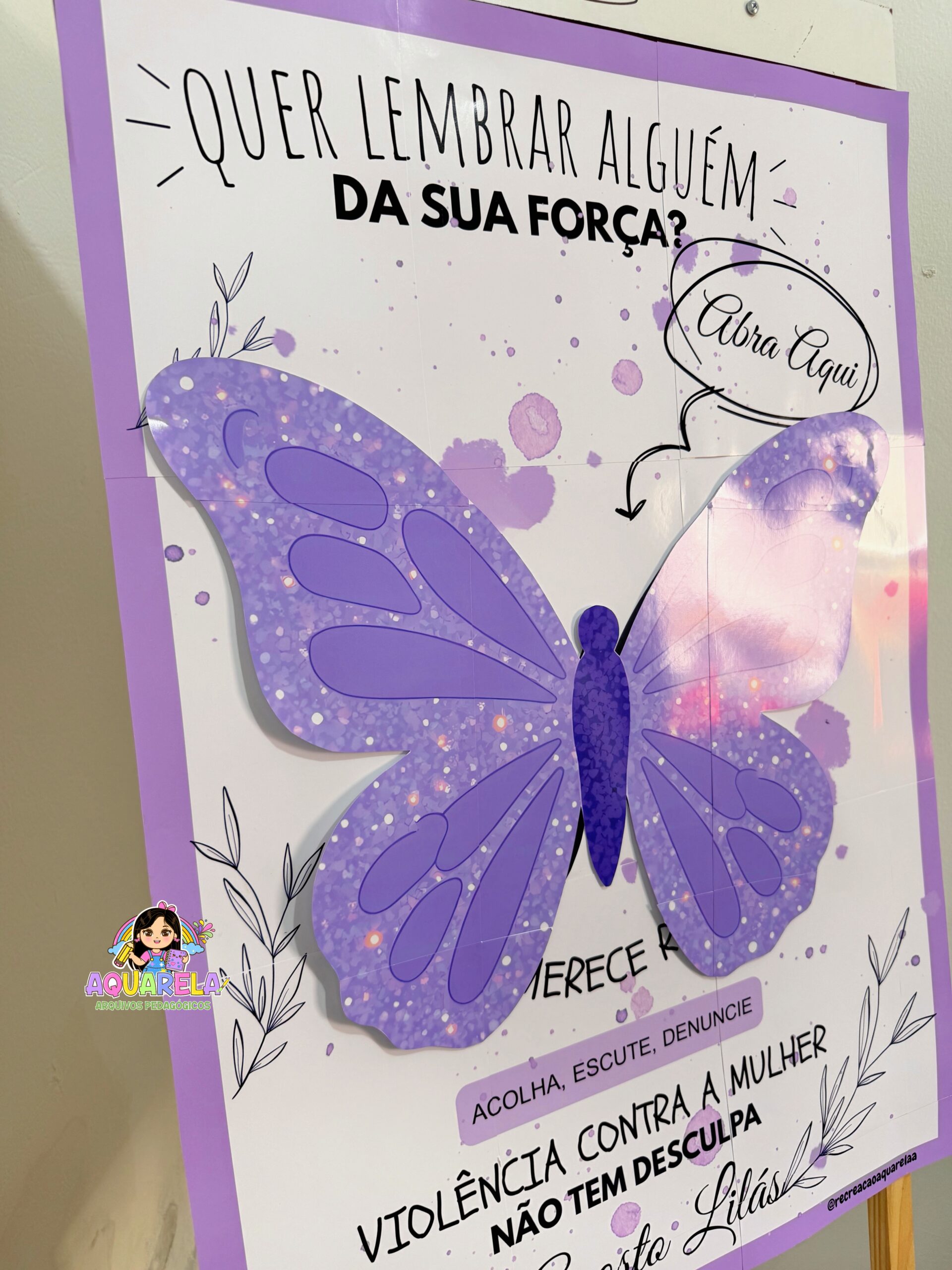 Painel Agosto Lilás - Imagem 2