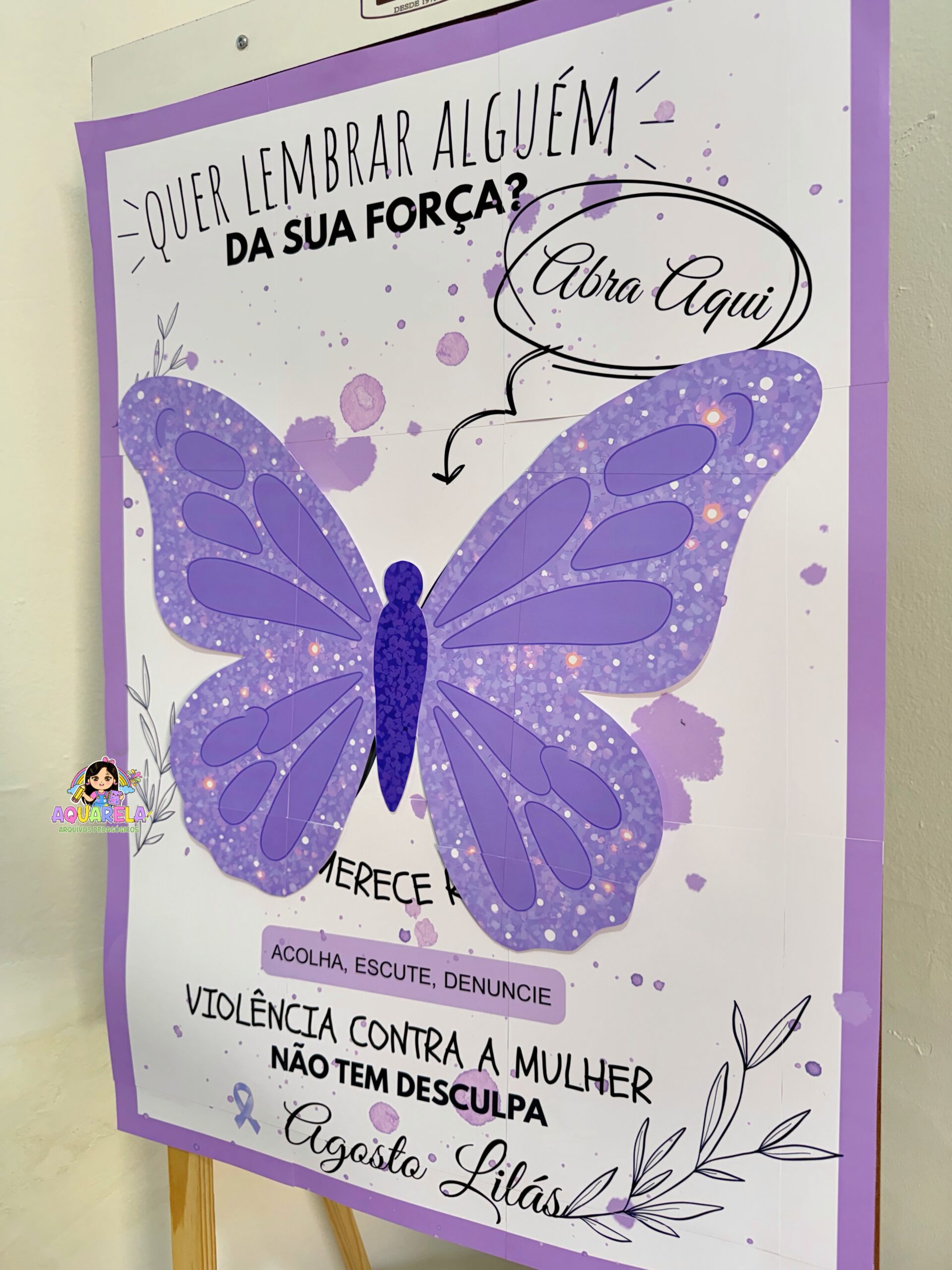 Painel Agosto Lilás - Imagem 3