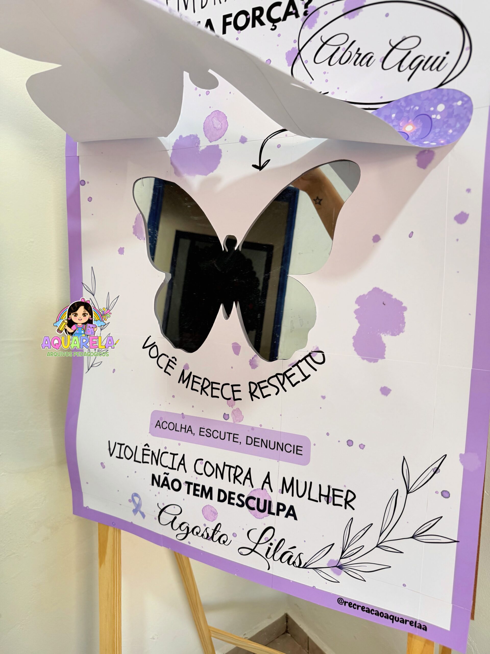 Painel Agosto Lilás - Imagem 4